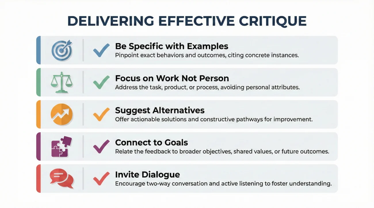 Best Practices For Delivering Constructive Design Critique