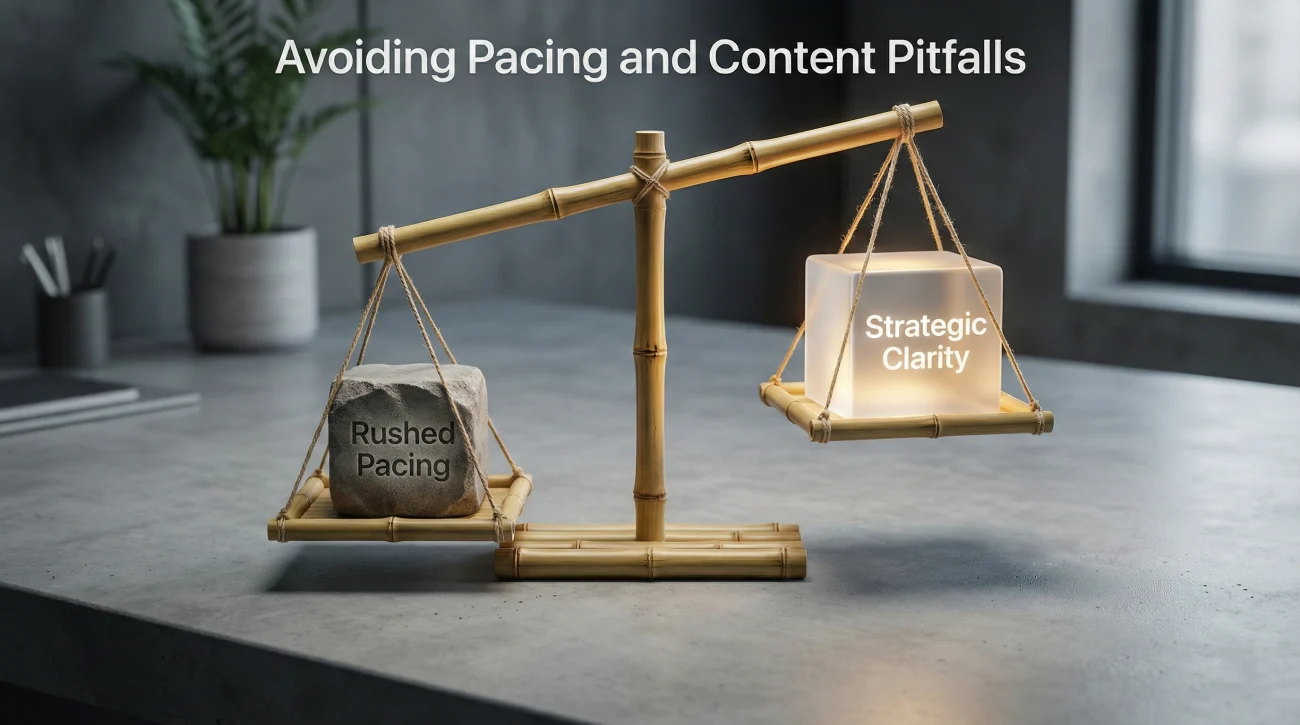 Common Pacing Failures And Content Pitfalls In Interview Pitches