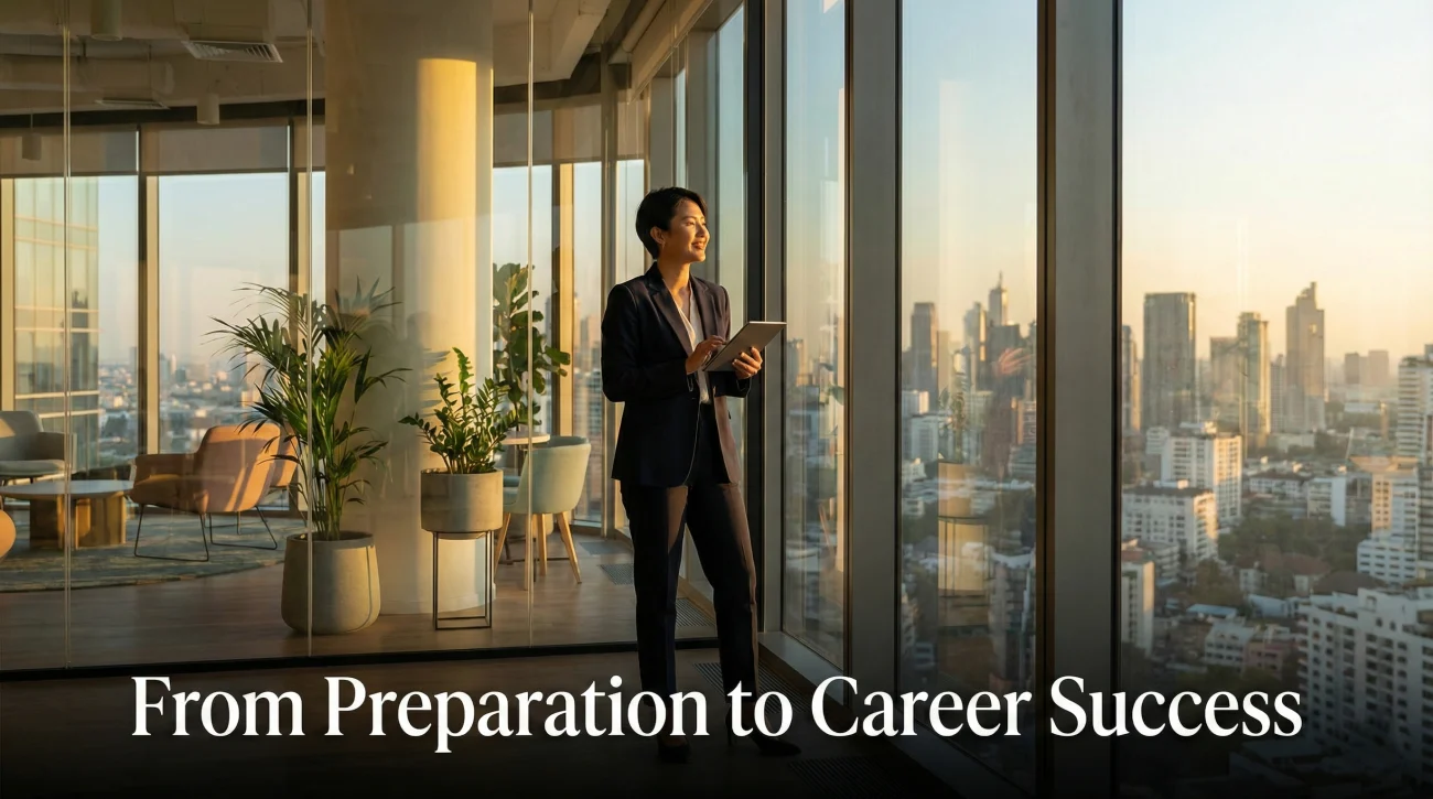Confidence And Professional Growth Through Preparation