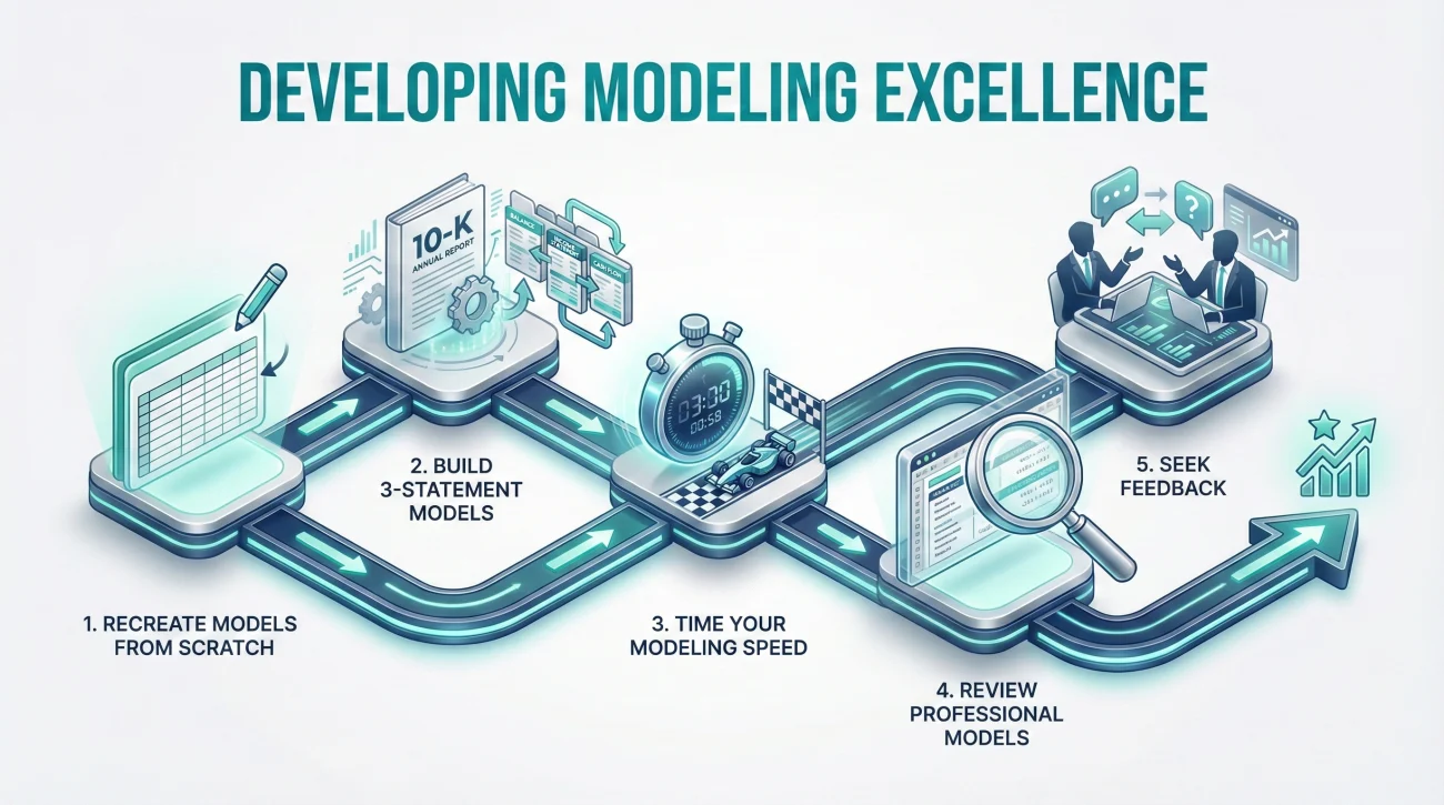 Deliberate Practice Strategies For Financial Modeling Mastery Infographic