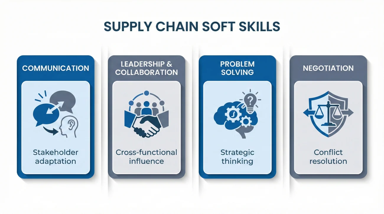 Essential Soft Skills For Supply Chain Professionals Including Communication And Leadership