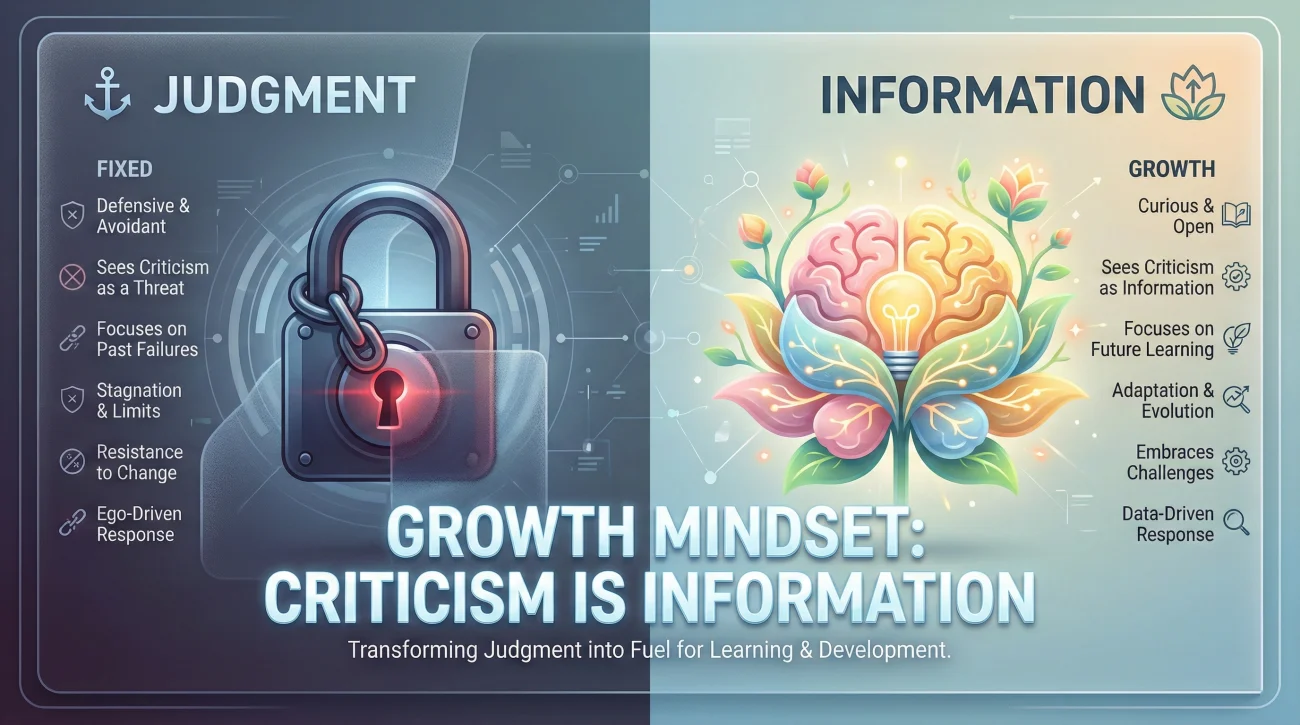 Fixed Vs Growth Mindset Internal Dialogue