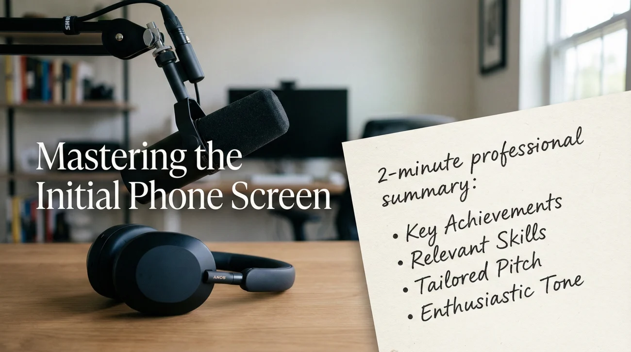 Technical Interview Preparation (The Ultimate Process Guide) 3 Professional Setup For Technical Phone Screen Interviews
