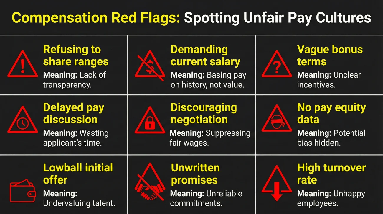 Salary Negotiation Red Flags - Identifying Problematic Compensation Practices
