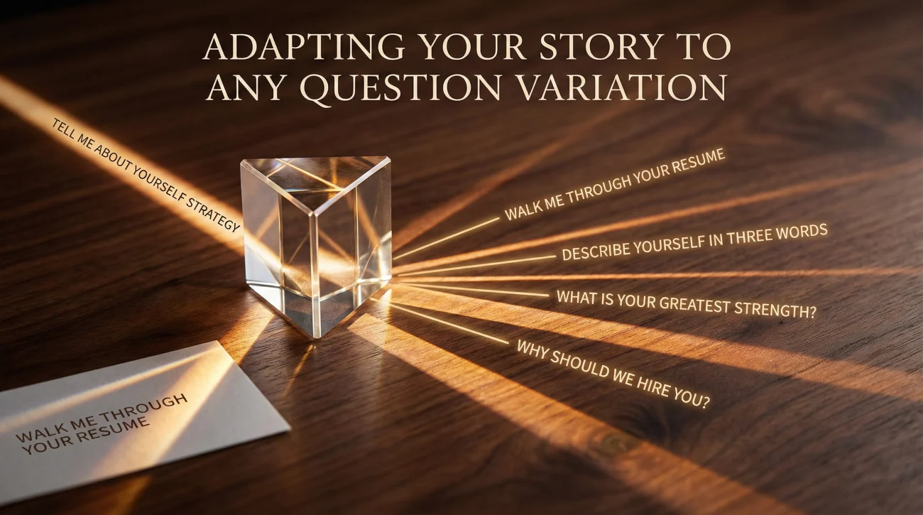 Visual Metaphor For Adapting To Different Question Phrasings