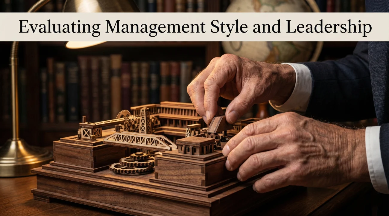 Visual Metaphor For Leadership Philosophy And Management Style