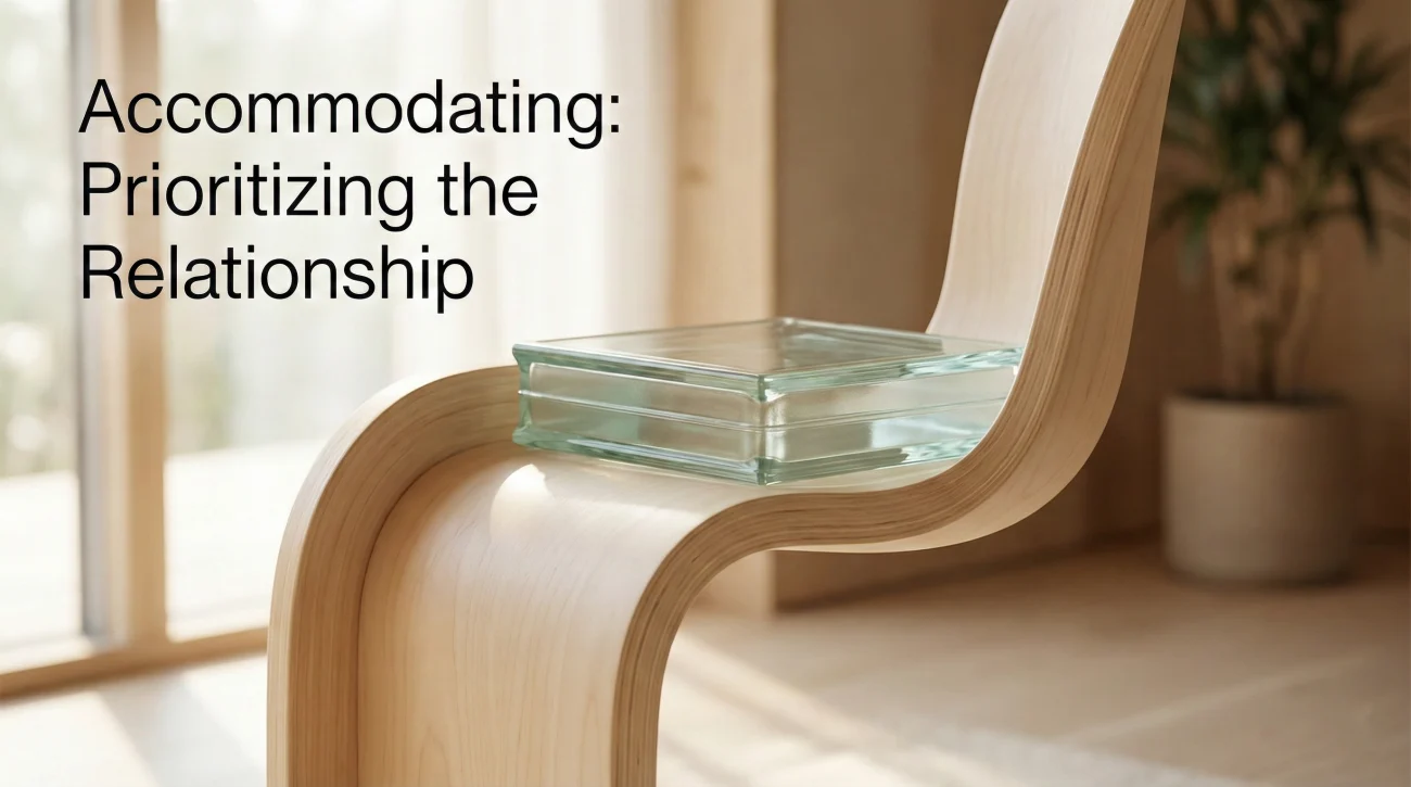 Visualizing The Accommodating Strategy And Relationship Focus