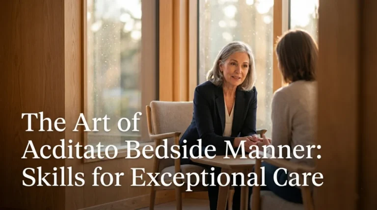 Bedside Manner Skills (Empathy & Communication)