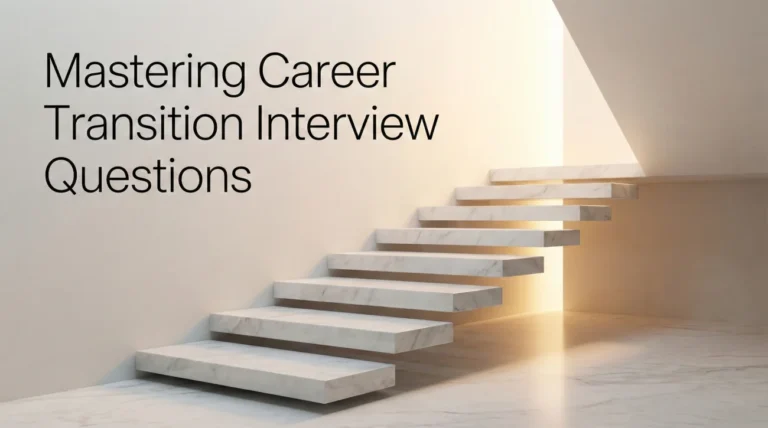 Career Transition Interview Questions (Employment Gaps & Tough Questions)