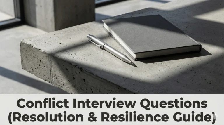 Conflict Interview Questions (Resolution & Resilience Guide)