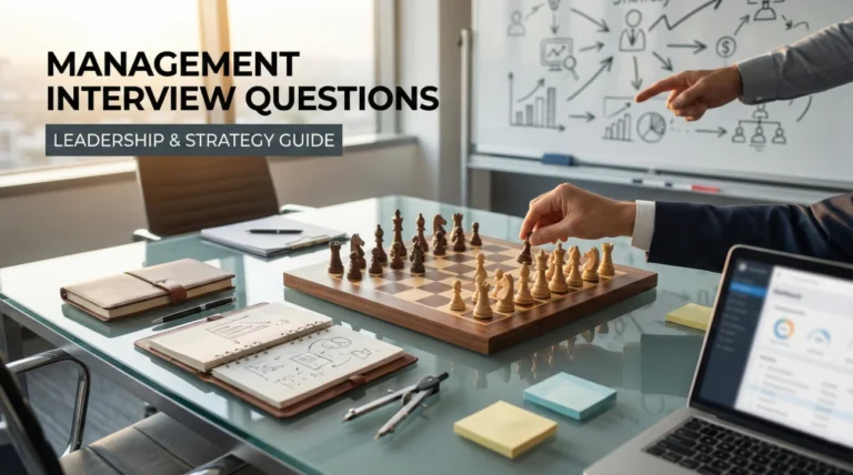 Management Interview Questions (Leadership & Strategy Guide)