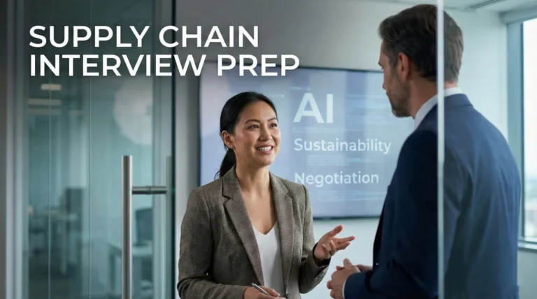 Supply Chain Interview Preparation (Trends & Soft Skills)