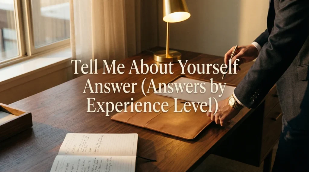 Tell Me About Yourself Answer