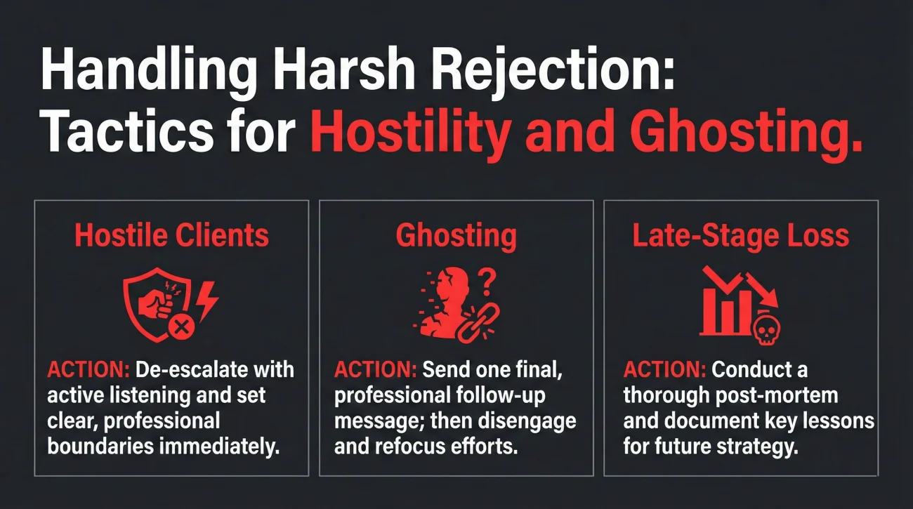 Hostility Management Tactics - Navigating Aggressive Rejection And Ghosting