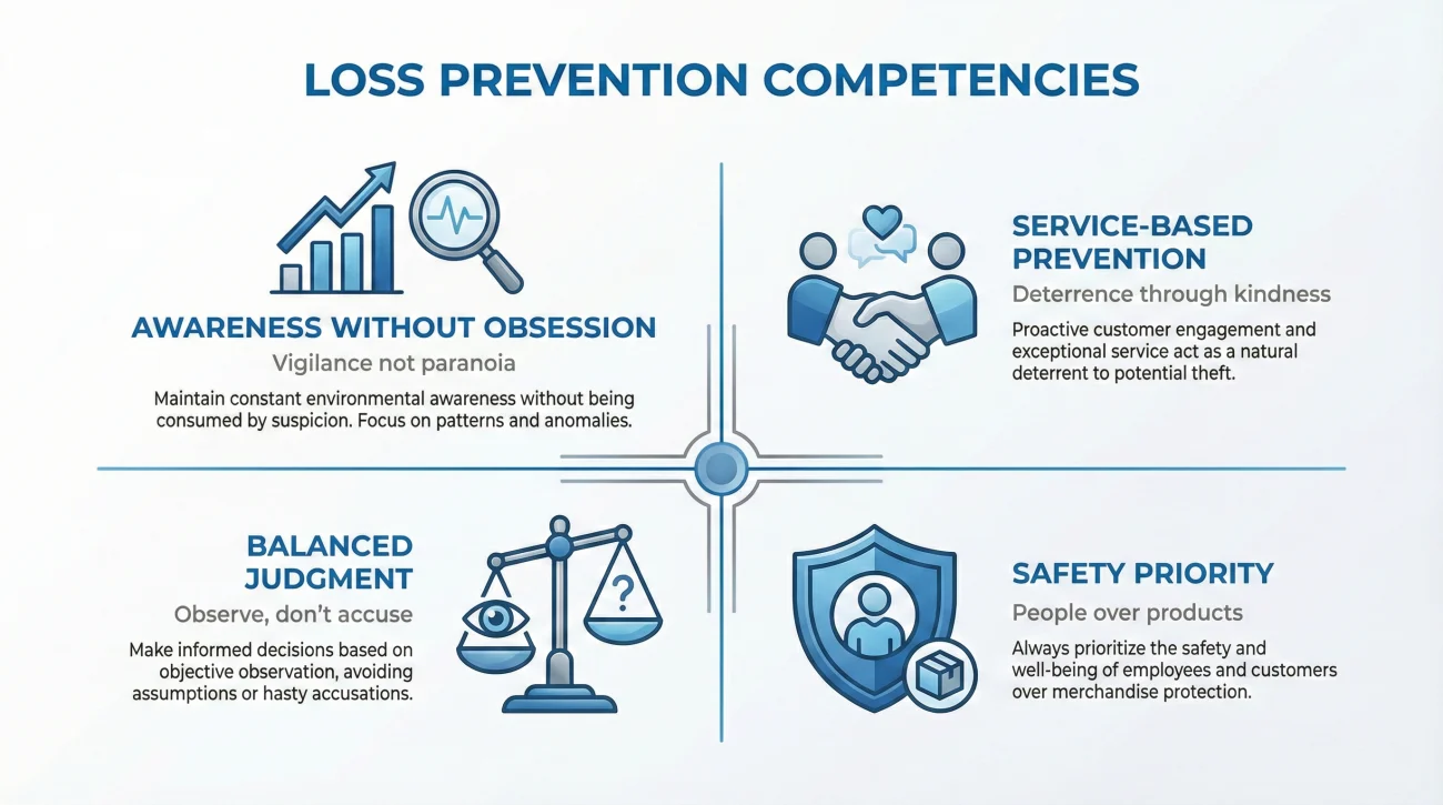 Key Competencies For Demonstrating Retail Loss Prevention Skills