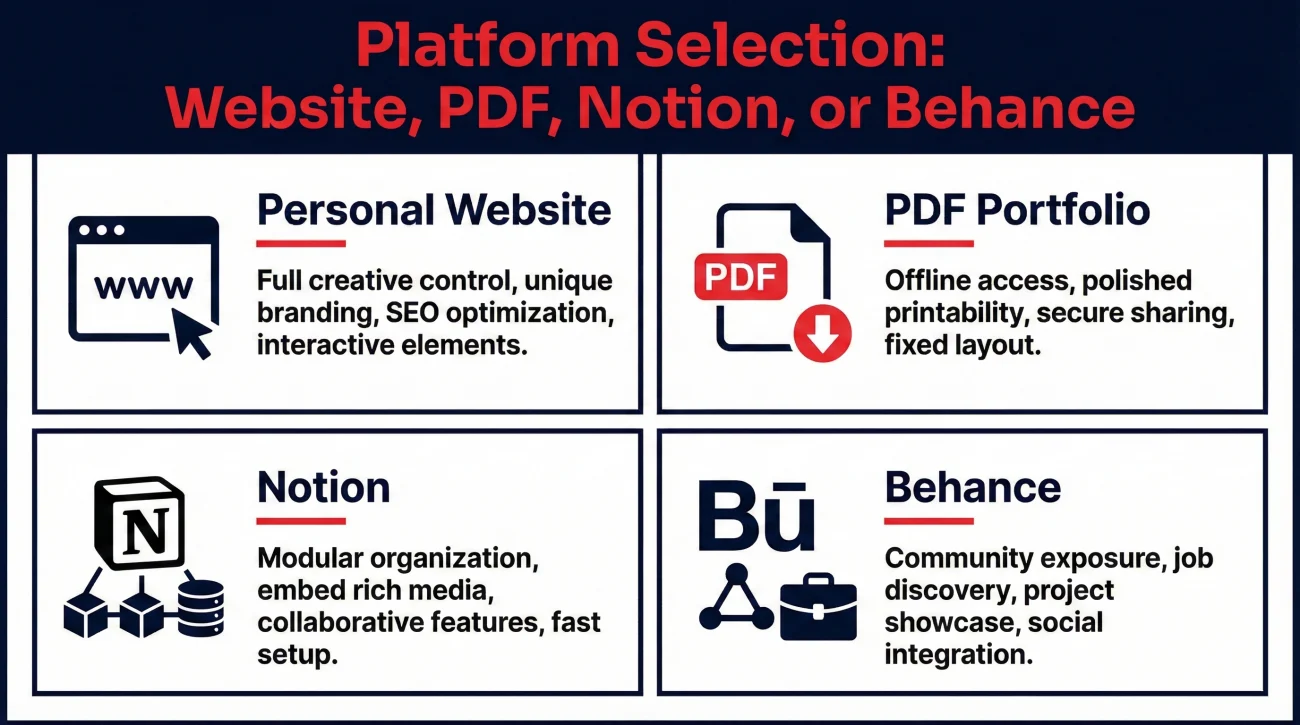 Professional Portfolio Formats - Choosing The Right Platform For Your Role