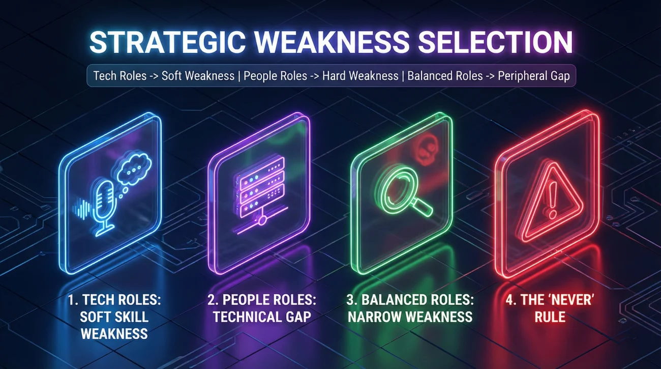 Smart Selection Rules For Choosing Professional Weaknesses