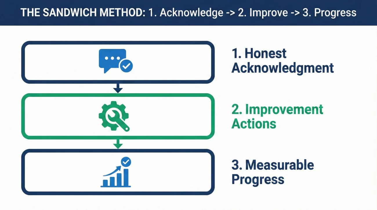 The 3-Layer Sandwich Method For Structuring Weakness Answers