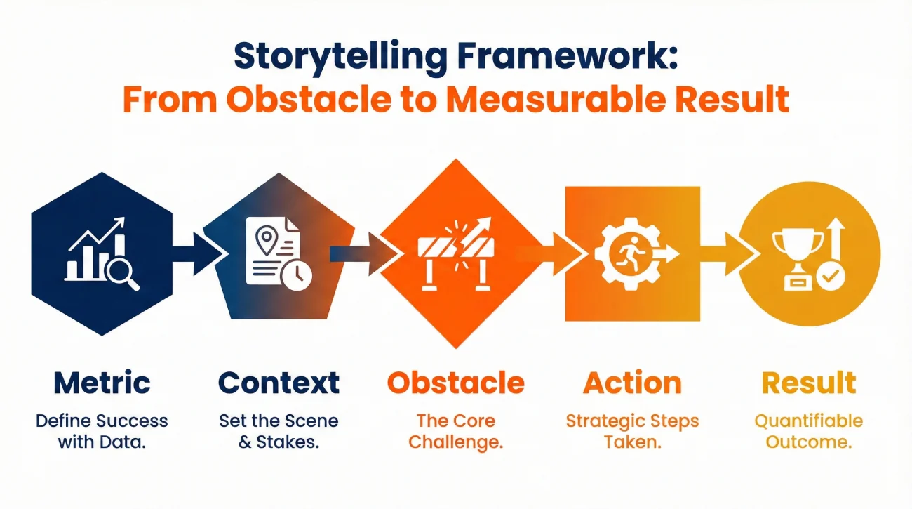 The Winning Story Structure - Metric Context Obstacle Action Result