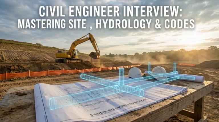 Civil Engineer Interview Questions (Infrastructure & Codes)