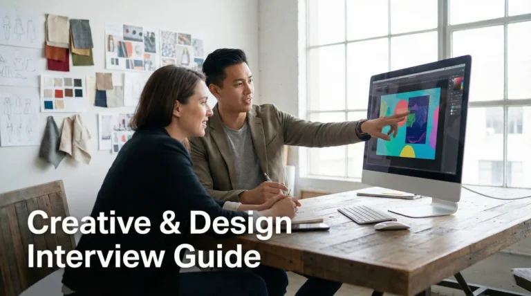 Creative and Design Interview Questions (Portfolio & Process)