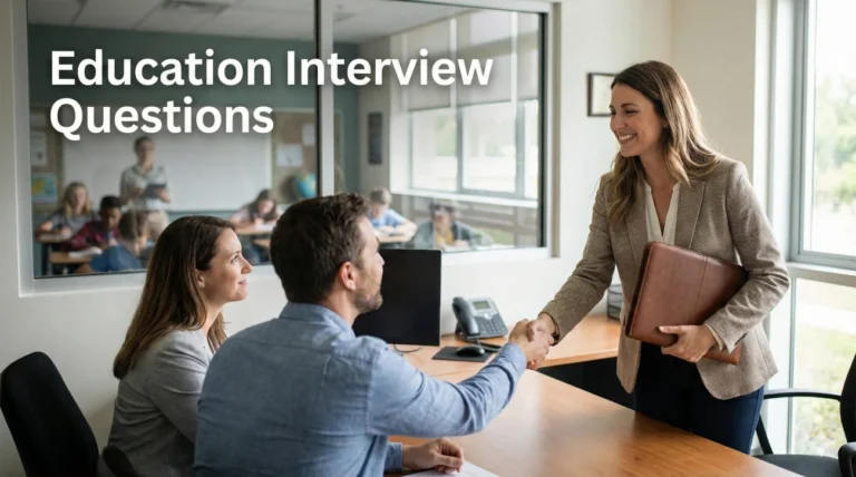 Education and Teaching Interview Questions (The Complete Guide)