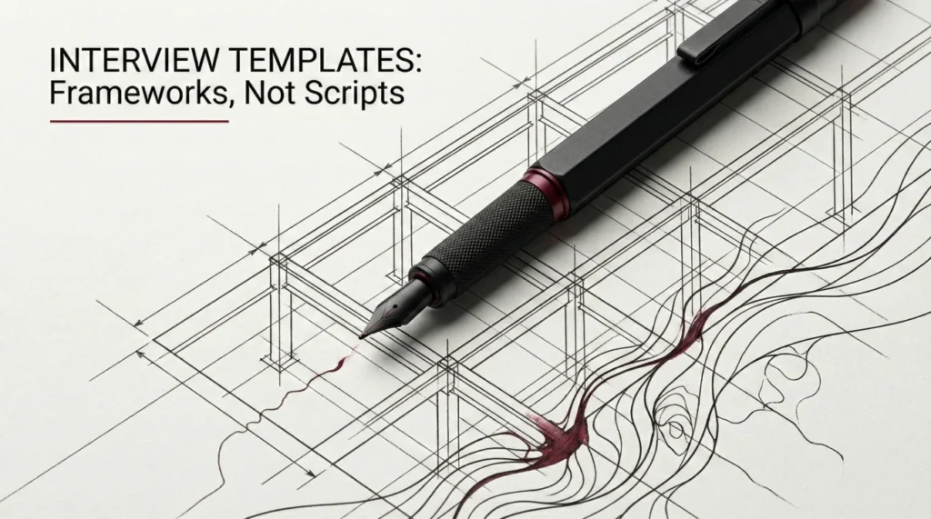 How To Use Interview Templates