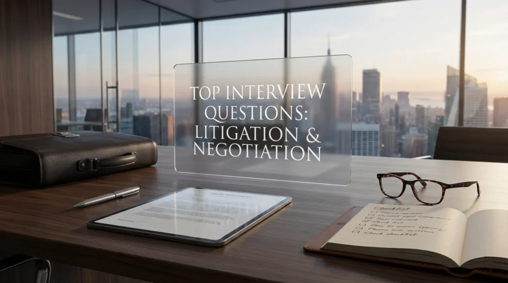 Lawyer Interview Questions
