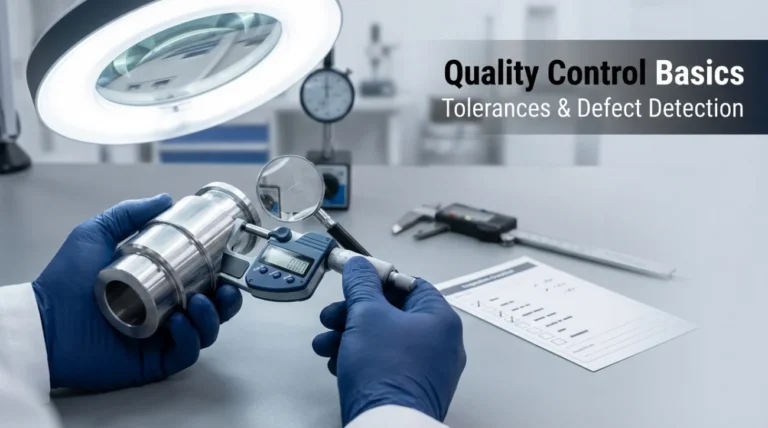 Quality Control Basics (Tolerances & Defect Detection)
