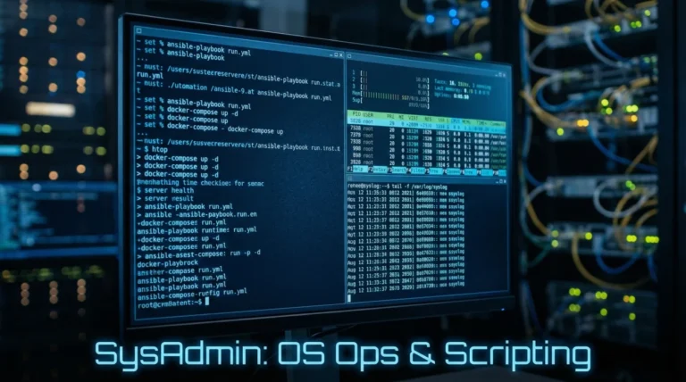 System Administrator Interview Questions (OS Ops & Scripting)