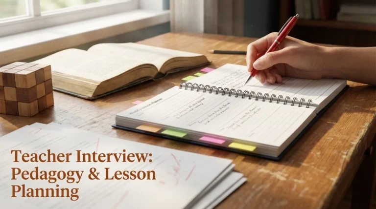 Teacher Interview Questions (Pedagogy & Planning)