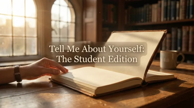 Tell Me About Yourself as a Student (No Experience Answer)