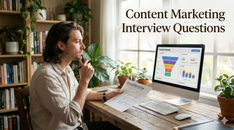 Content Marketing Interview Questions (Storytelling & Funnels)