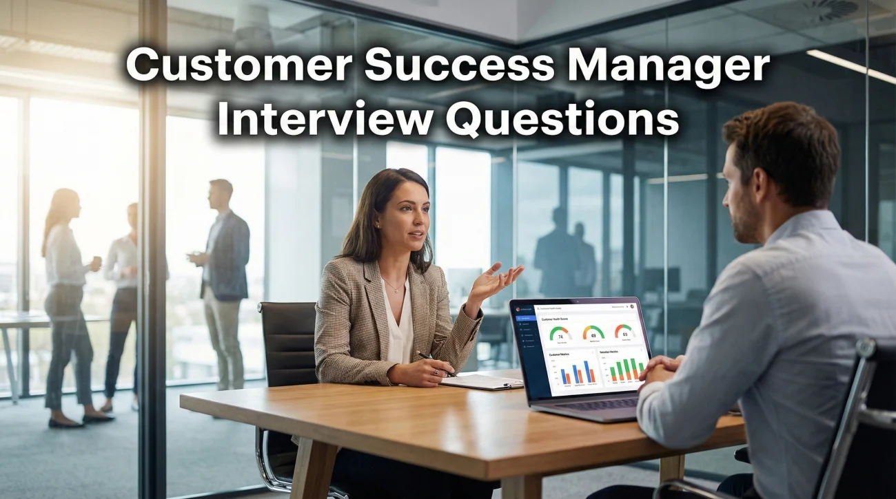 Customer Success Manager Interview Questions