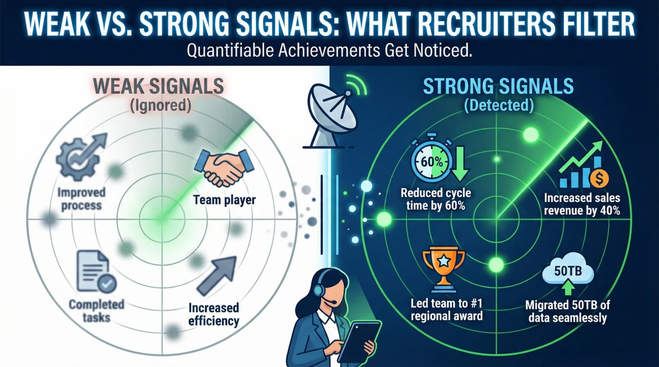 Difference Between Weak Signals And Strong Signals In Recruitment