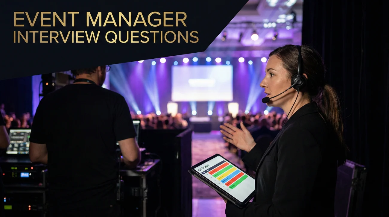 Event Manager Interview Questions
