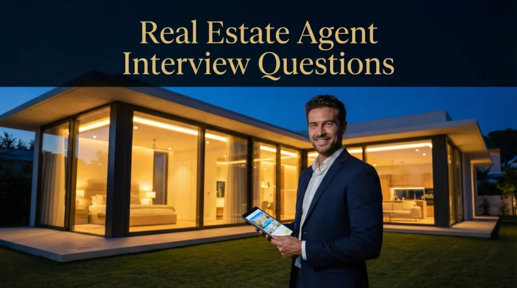 Real Estate Agent Interview Questions