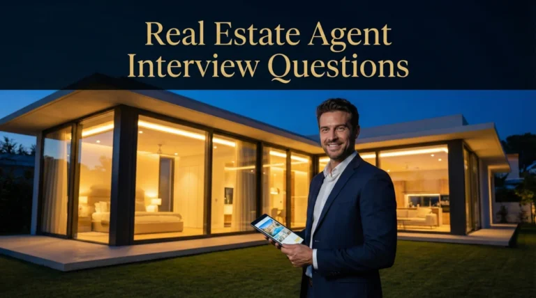 Real Estate Agent Interview Questions (Listings & Closing)