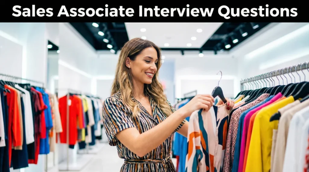 Sales Associate Interview Questions