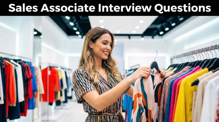 Sales Associate Interview Questions (Retail Service & Merchandising)