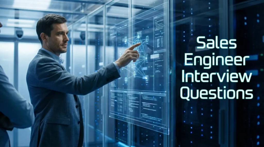 Sales Engineer Interview Questions (Technical Demos & Solutions) 1 Sales Engineer Interview Questions