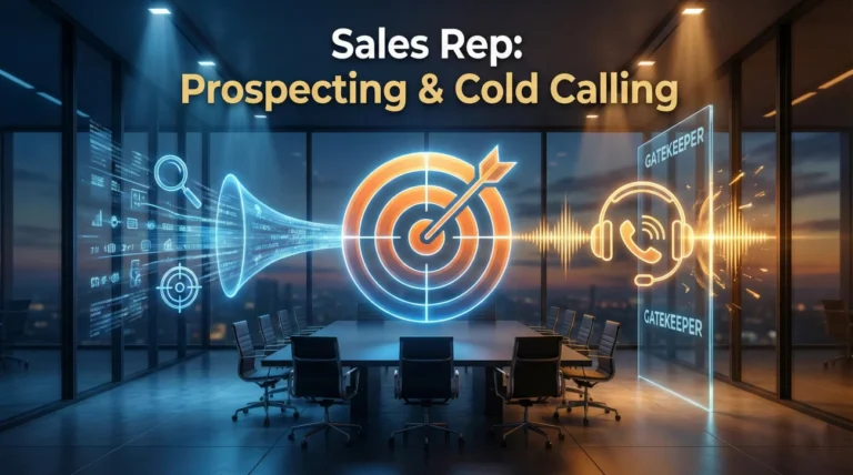 Sales Representative Interview Questions (Prospecting & Cold Calling)