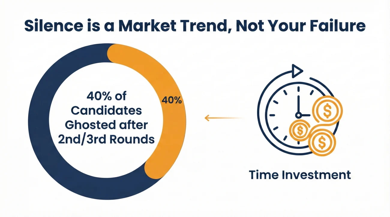Statistics On Job Seeker Ghosting After Final Interview Rounds