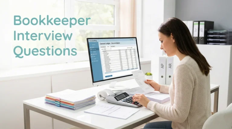 Bookkeeper Interview Questions (General Ledger & Reconciliation)