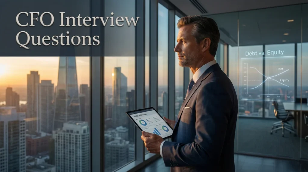 Cfo Interview Questions