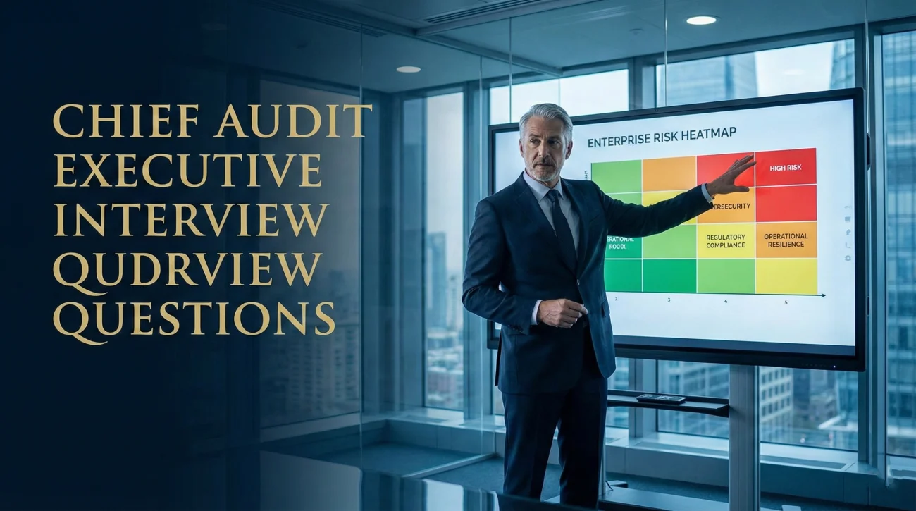 Chief Audit Executive Interview Questions