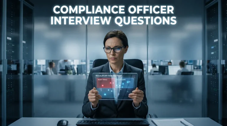 HR Compliance Officer Interview Questions (Regulations & Ethics)