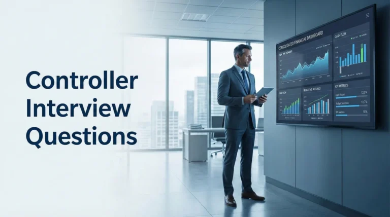 Controller Interview Questions (Financial Reporting & Leadership)