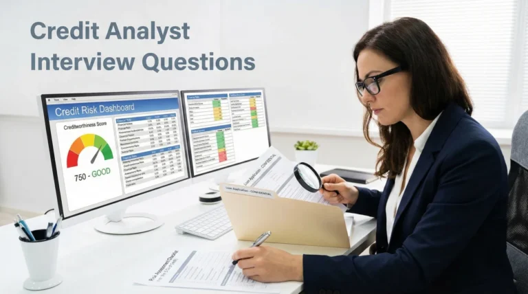 Credit Analyst Interview Questions (Risk Analysis & Creditworthiness)