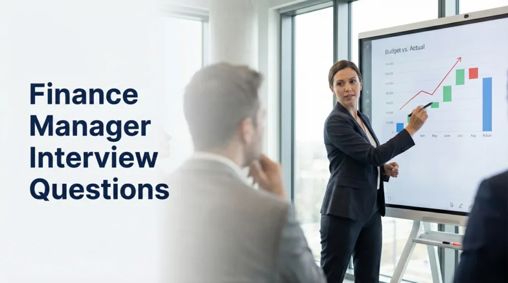 Finance Manager Interview Questions